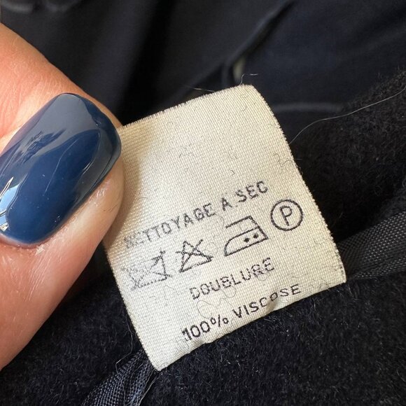 Guy Dormeuil Paris Wool Overcoat – Made in France – Size 48 - Picture 7 of 8